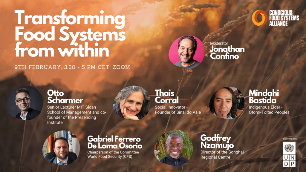 Transforming food systems from within: The role of consciousness and inner development for regenerative and equitable food systems